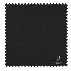Black Modern Fit 2 Piece Suit Textured Solid with Peak Lapel