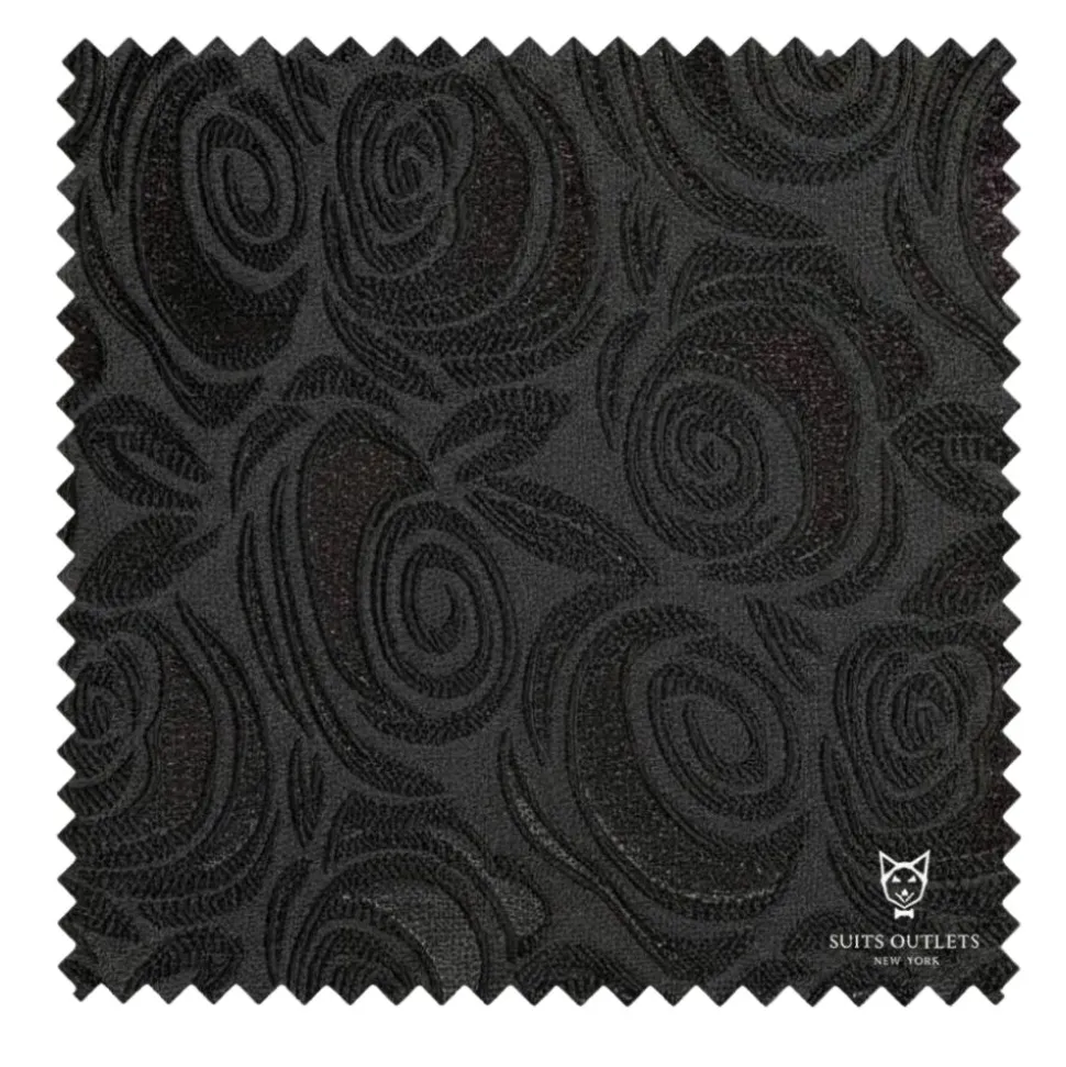 Black Regular Fit Blazer Shawl Lapel