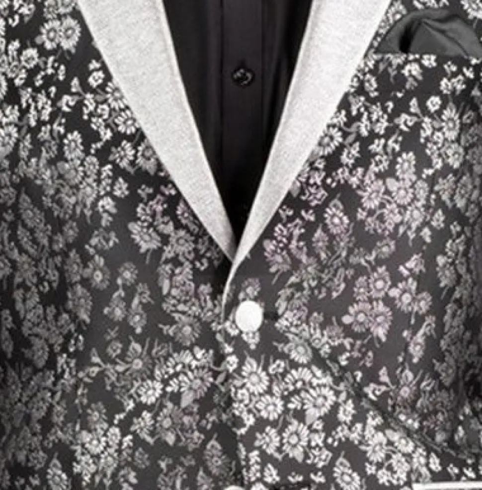 Black Sim Fit Tuxedo 2 Pieces with Matching Bow Tie