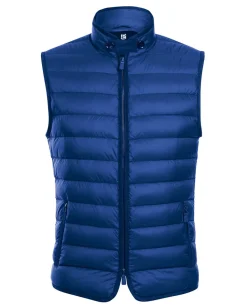 Blue Regular Classic Fit Goose Down Vest