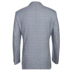 Blue Regular Fit 2-Button Wool Blend Suit