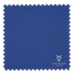 Blue Slim Fit 2 Piece Tuxedo With Satin Peak Lapel
