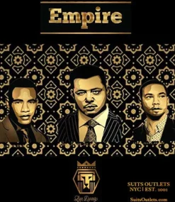 Empire Collection - Black Velvet Stripe Sports Coat Modern Fit