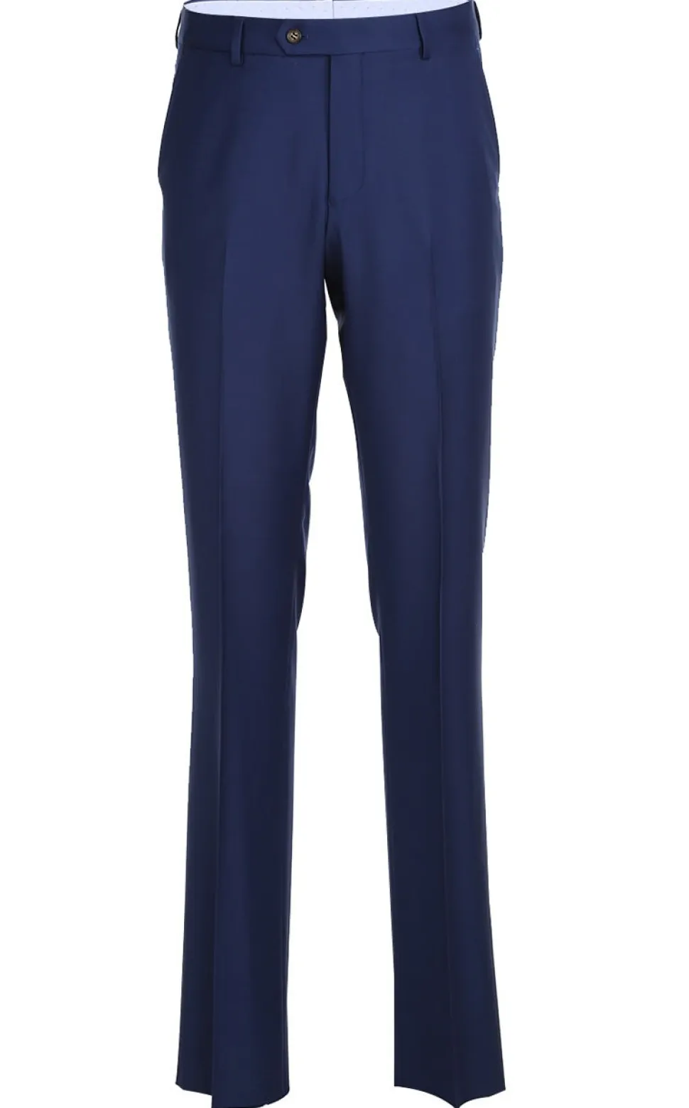 Half Canvas Wool Dress Suit Regular Fit 2 Piece in Blue
