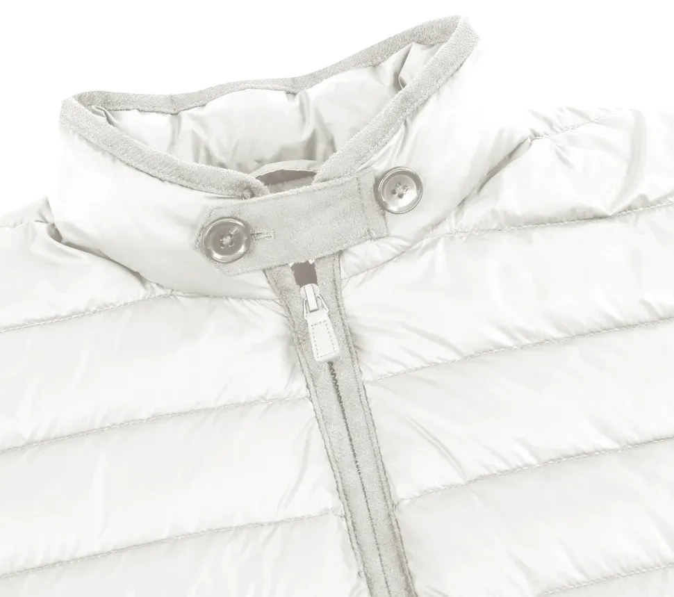Ivory Regular Classic Fit Goose Down Vest