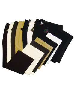 Khaki Dress Pants Regular Leg Pleated Pre-hemmed With Cuffs