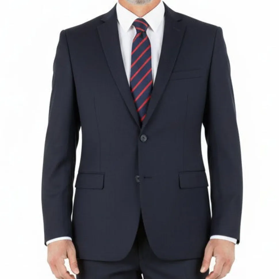 Lexington Collection - Navy Regular Fit 2 Piece Notch Lapel Suit