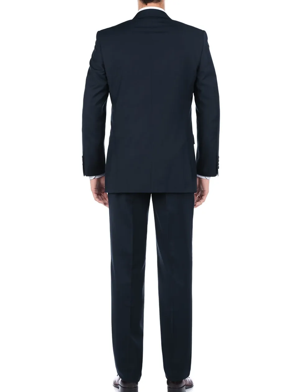 (Limited Sizes) 2 Piece Suit 2 Buttons Regular Fit In Dark Navy