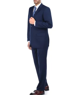 (Limited Sizes) Regular Fit 2 Piece Navy Suit