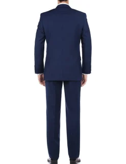 (Limited Sizes) Regular Fit 2 Piece Navy Suit