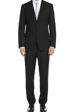 (Limited Sizes) Slim Fit 2 Piece Stretch Suit in Black