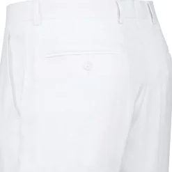 Linen Suit 2 Piece 2 Buttons Regular Fit In White