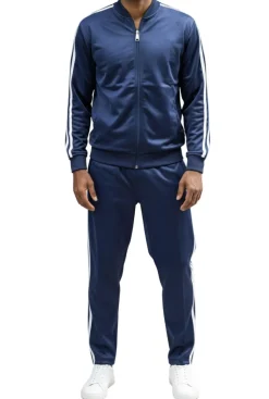 Men's Casual Jogging Set 2 Piece in Navy