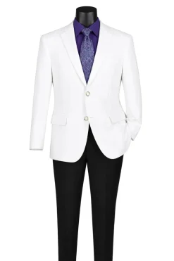 Men's White Regular Fit Everyday Blazer