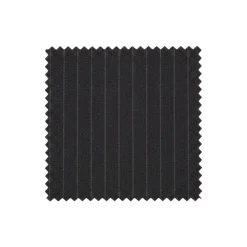 Modern Fit 2 Piece Pinstripe Suit 2 Button Black