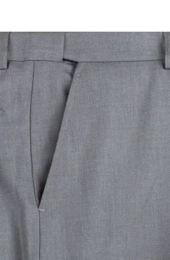 Nola Collection - Medium Gray Regular Fit 2 Piece Suit With Adjustable Waistband Pants