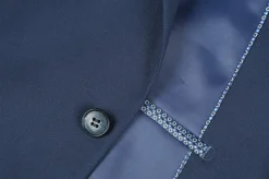 Performance Stretch Suit 2 Piece Slim Fit in Blue