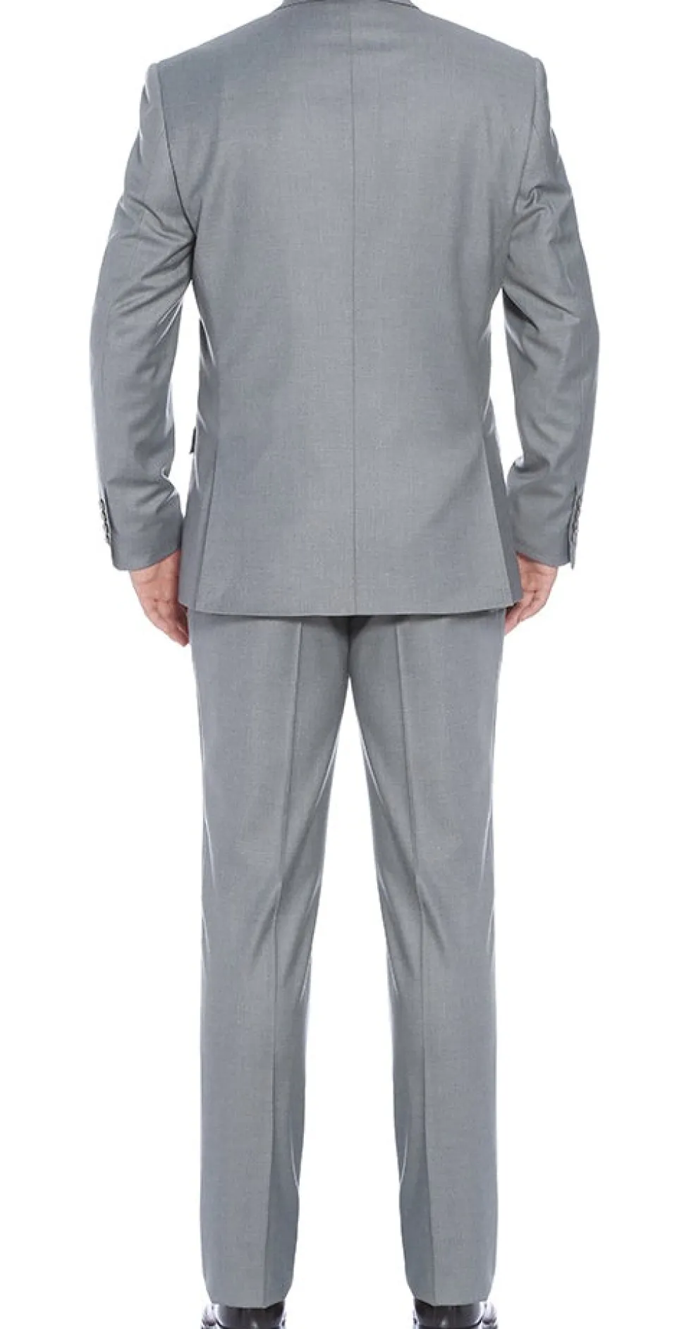 Performance Stretch Suit 2 Piece Slim Fit in Gray