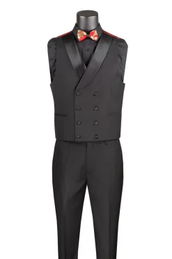 Red Gold Modern Fit 3 Piece Suit