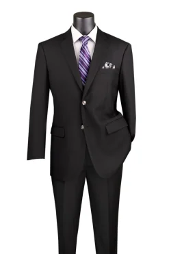 Regular Fit Blazer 2 Button in Black