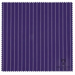 Rockefeller Collection - Double Breasted Stripe Suit Purple Regular Fit 2 Piece with Adjustable Waistband Pants