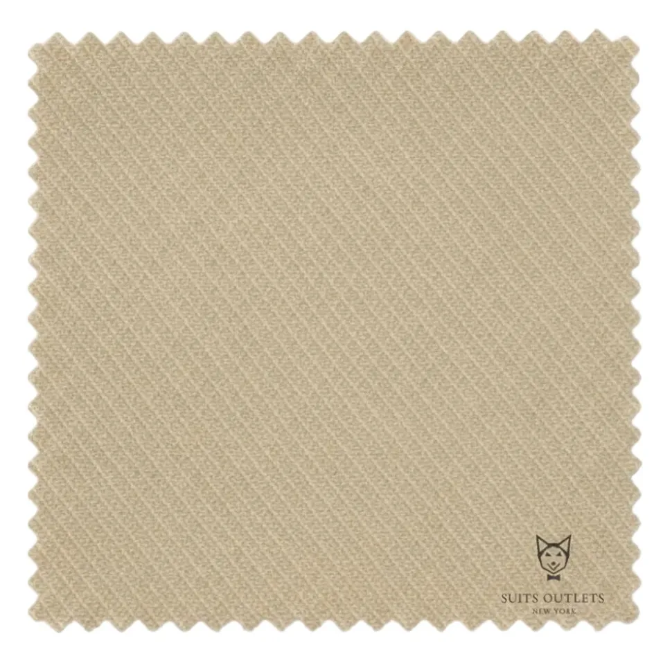Textured Modern Fit Beige 2 Piece Double Breasted Tuxedo