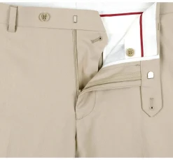Vanderbilt Collection - Beige Regular Fit Dress Pants