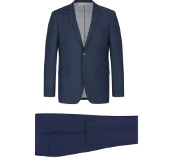 Vanderbilt Collection - Classic 2 Piece Suit 2 Buttons Regular Fit In Navy