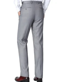 Vanderbilt Collection - Gray Regular Fit Dress Pants